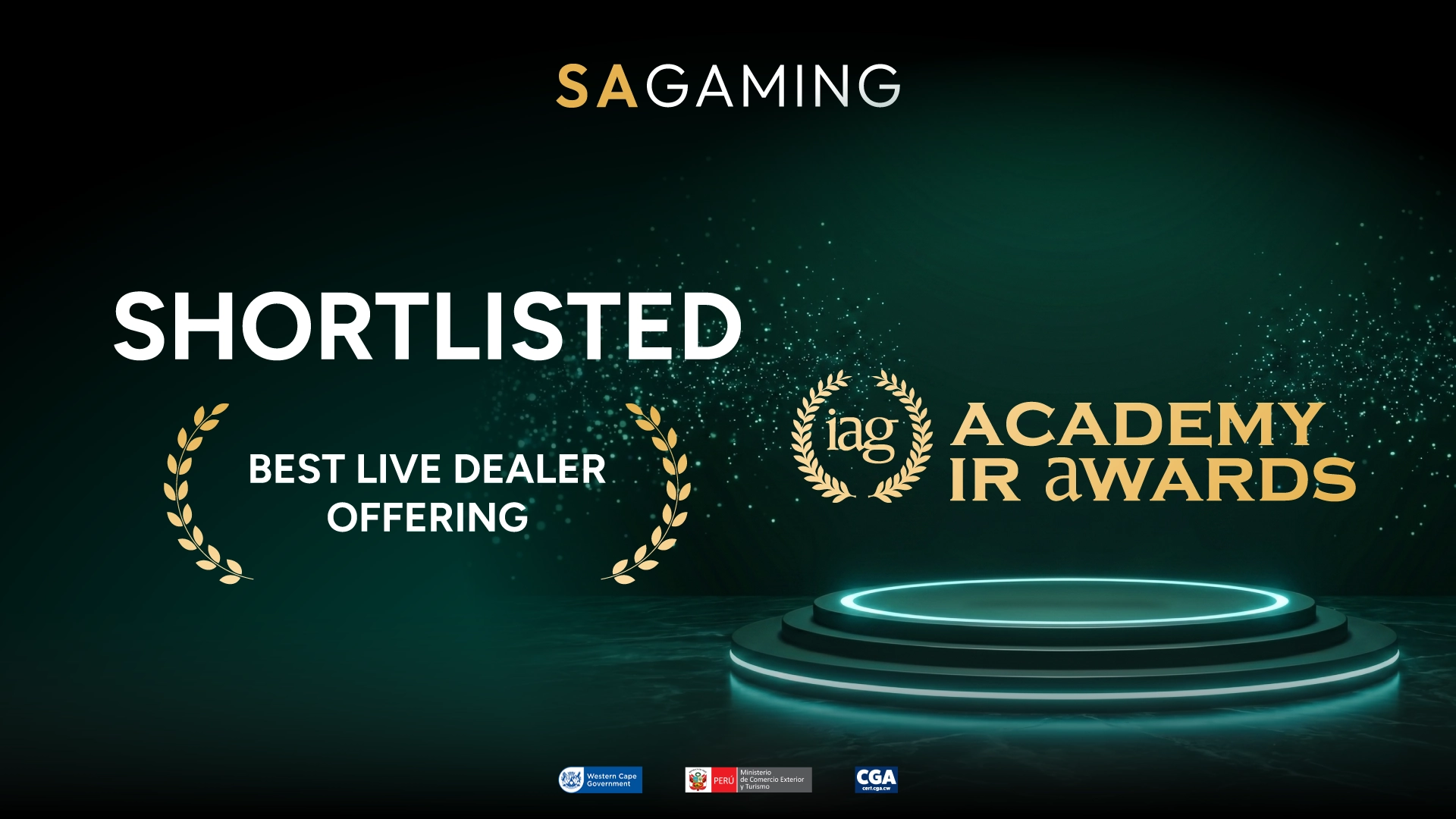 SA Gaming shortlisted for ‘Best Live Dealer Offering’ at the 2026 IAG Academy IR Awards